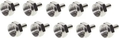 Produktbild von shiverpeaks BS85333-10, F-Typ, F, Edelstahl, 10 Stück(e)
