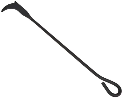 Pookhaak mit normalem Griff, 45 cm, legierter Stahl, schwarz