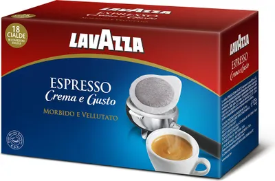 Produktbild von 108 Kaffeepads Lavazza Espresso Crema E Gusto Kaffee Coffee ese Kaffee (6x 18) Pads