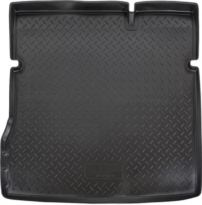 Image de Tapis De Coffre en Caoutchouc TPE Pour Dacia Duster 2WD 2011-2017, Bord Haut, Noir, Antidérapant, Toutes Saisons