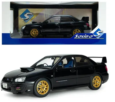 Immagine prodotto di Solido 1:18 Subaru Impreza WRX STI schwarz Standmodellauto