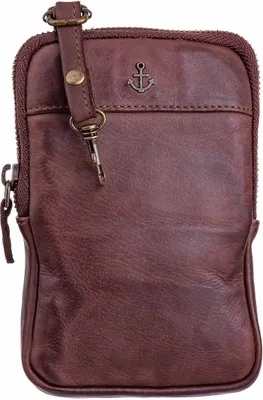 Produktbild von Harbour 2nd Benita Leder Handytasche darkbrown