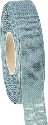 Produktbild von Dekoband Natur mint 25mm 20m - Geschenkband Schleifenband für Hochzeit Deko Basteln