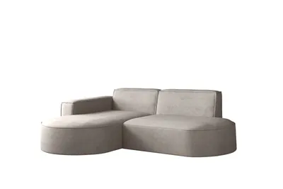 Produktbild von Kaiser Möbel Sofa L-Form Modena, Ecksofa Modern Und Komfort Stoff Salvador Links Beige