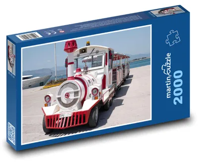 Produktbild von martinpuzzle - Puzzle 2000 Teile - Touristenzug
