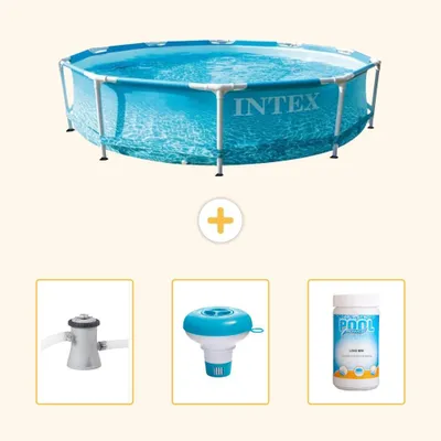 Produktbild von Frame Pool Rund - 305x76 cm - 4-teilig SCB77