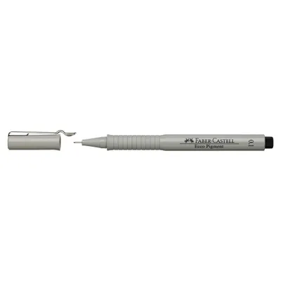 Imagen del producto de Faber-Castell 166199, bolígrafo de tinta ECCO PIGMENT, punta de 0,1 mm, color , (apto para documentos)