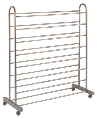 Produktbild von WENKO Schuhe Regal ausziehbar Schrank 42 Paar Rollen Zimmer Flur Aufbewahrung