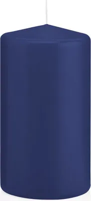 Produktbild von Wiedemann Stumpenkerzen Dunkelblau 130 x Ø 68 mm, 12 Stück
