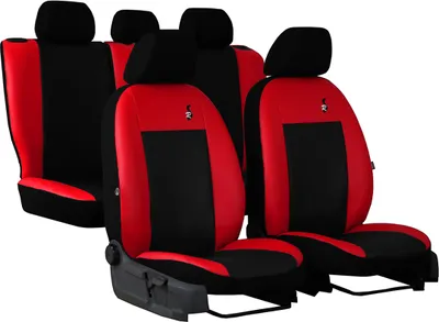 Produktbild von Autositzbezüge Universal Schonbezüge für Auto ROAD, Rot