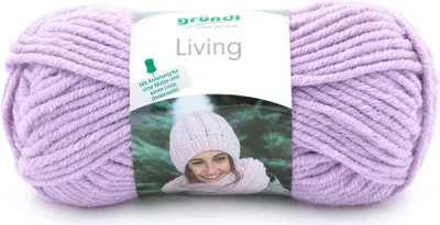 Produktbild von Gründl Wolle Living 100 g flieder