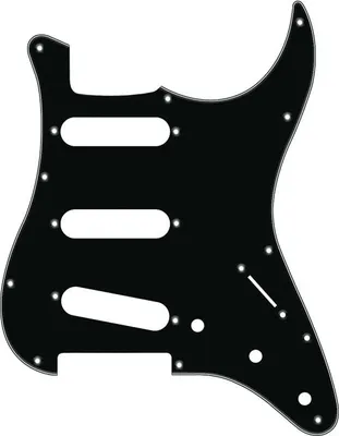 Produktbild von Fender 62´ Strat Black Pickguard