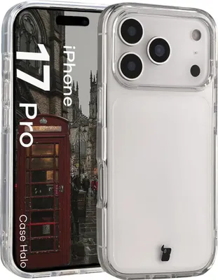 Produktbild von Handyhülle für iPhone 17 Pro, Bizon Case Halo, Transparent