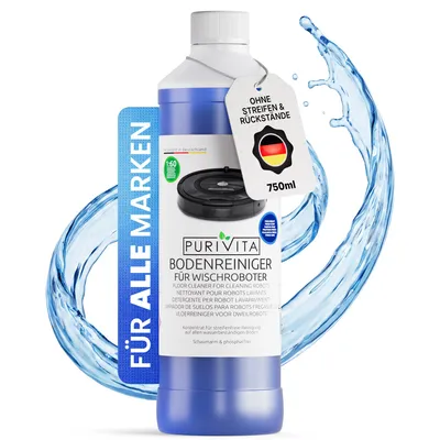 Produktbild von PURIVITA® Wischroboter Bodenreiniger Konzentrat, 750 ml Frischeduft