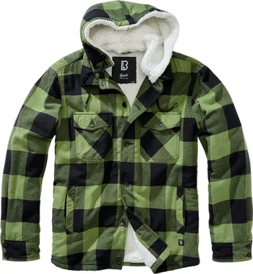 Produktbild von Brandit Lumber Outdoorjacke Kapuzen Größe 7XL Farbe Schwarz/Oliv