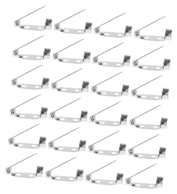 Produktbild von 50 Stück Sicherheitsnadeln aus Metall für DIY-Projekte