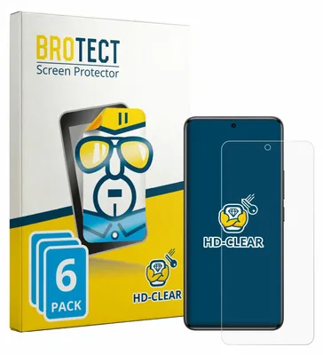 Produktbild von 6x Für Xiaomi Redmi Note 15 Pro 4G Schutzfolie BROTECT Displayschutz Display Schutz Folie Klar Transparent
