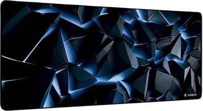 Obrázek produktu pro SUBBLIM Blue Obsidian XL Mouse Pad, Tmavě modrá, Vzorovaný, Guma, Protiskluzové nožky, Herní podložka na myš
