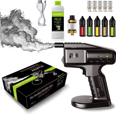 Produktbild von Cocktail-Set Smoke Bubble Gun,Cocktail-Räucherset,Handheld Cold Smoking