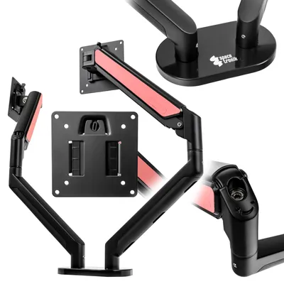 Obrázok produktu pre Hliníkový držiak na 2 monitory SPAZ120BP 13–36" 12 kg