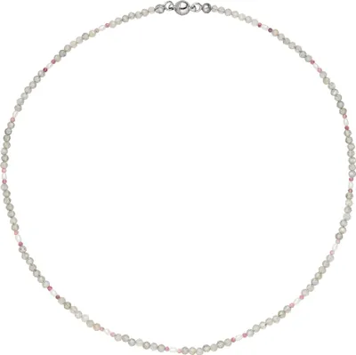 Produktbild von JOBO Halskette Kette Labradorit und Turmalin 43 cm