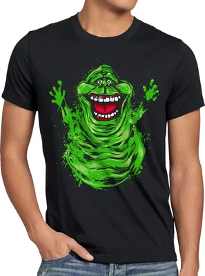 Produktbild von style3 Slimer Herren T-Shirt geisterjäger gespenst
