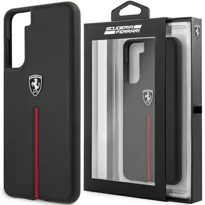 Produktbild von Ferrari Feosihcs21Sbk S21 G991 Czarny/Schwarz Hardcase Off Track Leder Nylon Streifen
