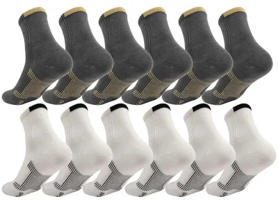 Produktbild von 12 Paar Herren Sport Sneaker Socken Quarter Socks Kurzsocken Halbsocken Mix6/43-46