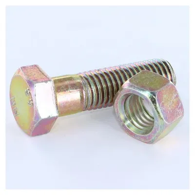 Produktbild von Kopfschraube (mit Mutter) Sechskantkopf M12x25 Dichromat