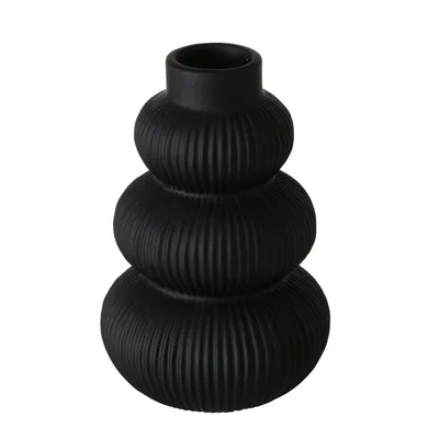 Immagine prodotto di BOLTZE Vaso Maurice H 21cm nero
