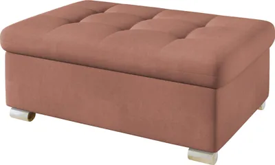 Produktbild von MIRJAN24 Polsterhocker Niko Groß, Stilvoll Sitzhocker vom Hersteller, Moderne Hocker (Farbe: Uttario Velvet 2955)