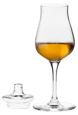 Produktbild von KROSNO Perfect Serve Aroma Whisky Verkostungsglas mit Glasdeckel, 1 Stück, 110 ml