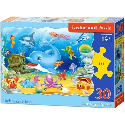 Immagine prodotto di Puzzle 30 pezzi Amici Sottomarini 3501
