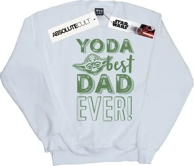 Produktbild von Star Wars - "Best Dad" Sweatshirt für Herren BI45962 (XXL) (Weiß)