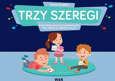 Productafbeelding van Ćwiczenia Słuchu Fonemowego Trzy Szeregi dla Dzieci 4-9 Lat