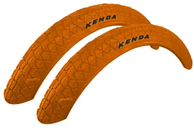 Produktbild von 2x Kenda Krackpot BMX Reifen 20 x 1.95 - 50-406 Orange