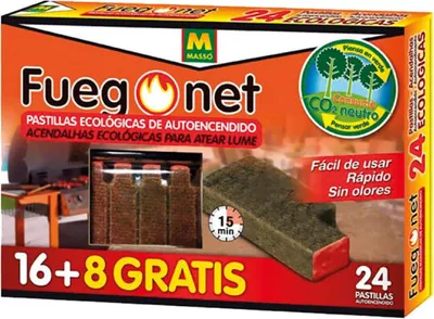 Obrázek produktu pro Samovznícení grilovacích pelet - 24 ks.