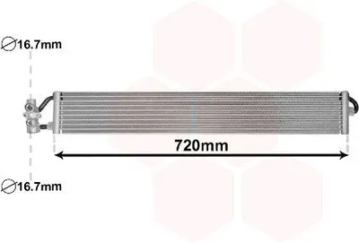 Produktbild von VAN WEZEL Ölkühler Automatikgetriebe 74003078 für VW Touareg (7P5, 7P6)