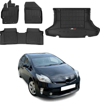 Immagine prodotto di 2010-2015 Toyota Prius tappetini TPE nero 3 pezzi
