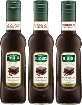 Produktbild von Teisseire Getränke-Sirup Schokolade 0,25L (3er Pack)