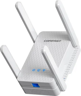 Produktbild von INF Gigabit Dual Band 3000Mbps Indoor Router Repeater WiFi Erweitern