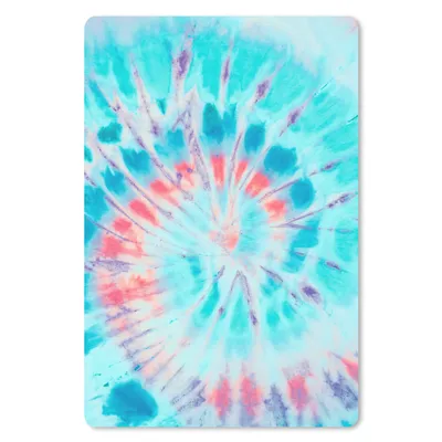 Produktbild von MuchoWow® Mauspad Mousepad Sommer - Krawattenfärbung - Blau 18x27 cm - Mousepads - Maus Mat - Pad - Mausunterlage