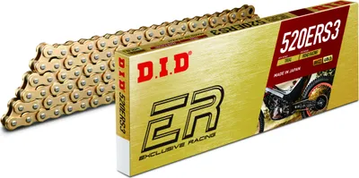 Produktbild von Rollenkette DID520ERS3(G&G)/114N Kette offen mit Nietschloss (ZJ)