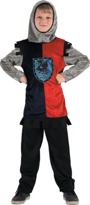 Obrázok produktu pre Rytiersky kostým stredoveká šedá - 110-122 (4-6 rokov)