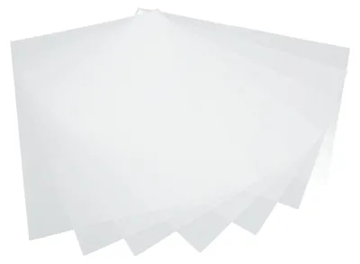 Obrázek produktu pro Obálka, odolná, 50 listů, průhledné PVC, vynikající řemeslné zpracování, fólie A4 pro stroje