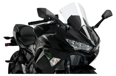 Obrázok produktu pre PUIG 3880W R-Racer čelné sklo vhodné pre KAWASAKI NINJA 650 Transparent