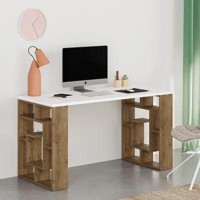 Produktbild von Skye Decor, Maze- Maze DTE, Weiß, Couchtische, 75x140x60 cm, 100% Melaminbeschichtete Partikelplatte