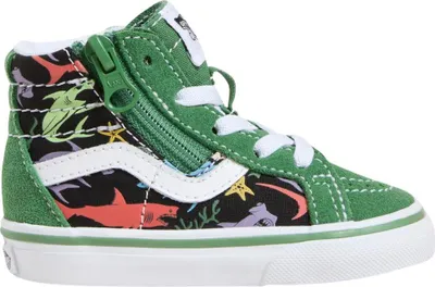 Zdjęcie produktu dla Vans SK8-Hi Reissue z bocznym zamkiem, kolor Glow Sharks Green/Mu, rozmiar 24