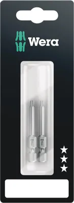 Obrázok produktu pre Wera 867/4 Z SB, 2 kusov, Torx, TX15, CE, GS, DVE, 50 mm, 60 mm