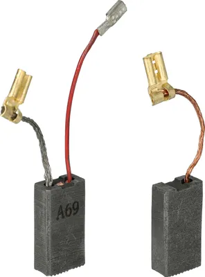 Produktbild von vhbw 2x Kohlebürste 23 x 12,3 x 6,2 mm kompatibel mit Bosch 3611B64050, 3611B64041, 3611B64040, 3611B64031, 3611B64030 Elektrowerkzeug, Bohrhammer
